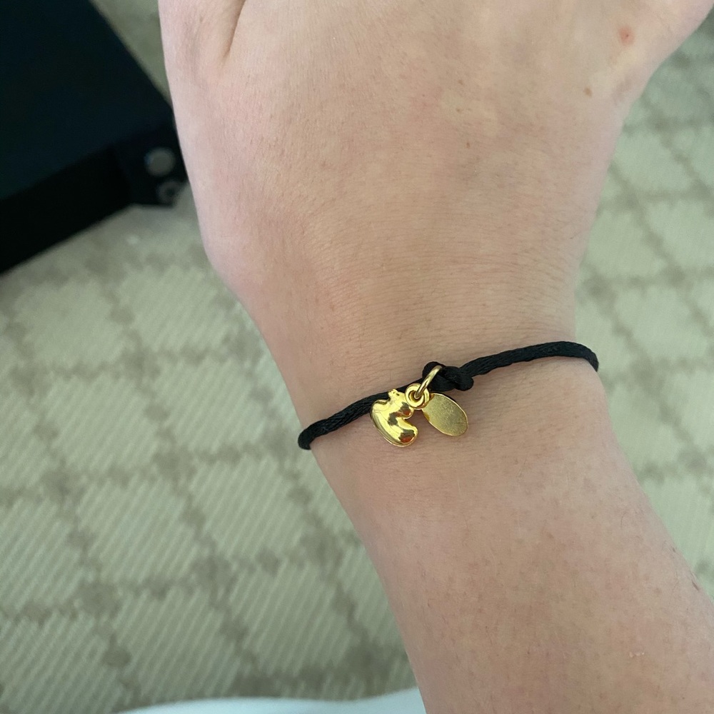 Duck charm bracelet